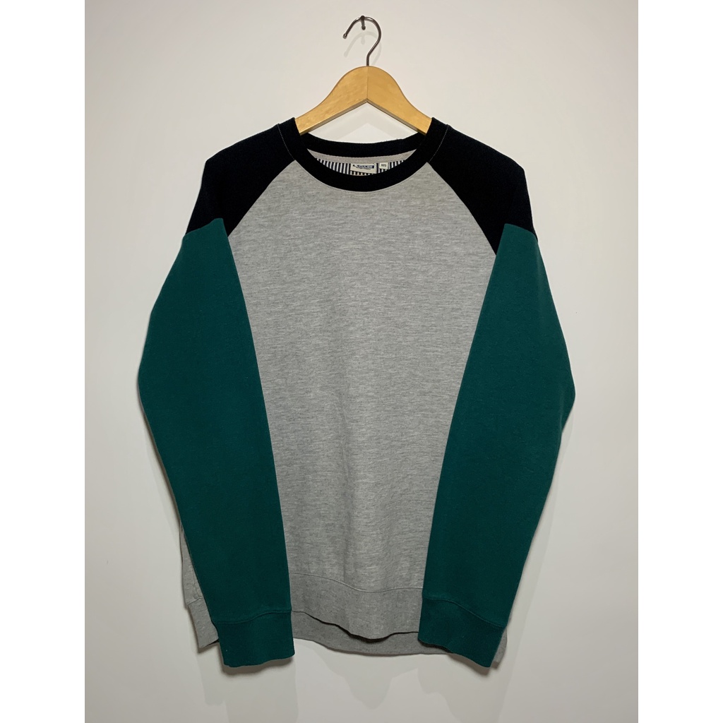 d*pulse tri 3 color crewneck size 105 setara XL - second