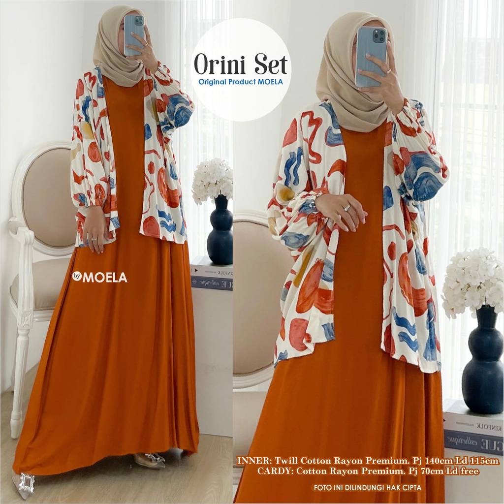 LANGI/ORINI SET / SETELAN PREMIUM KATUN TWILL BY MOELA