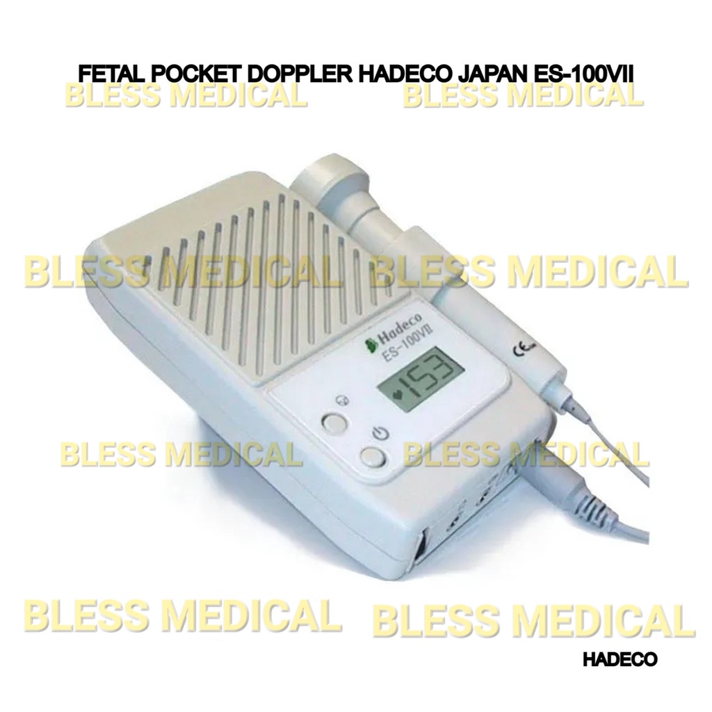 Fetal Pocket Doppler Hadeco Japan ES-100 VII Original (Kemenkes/AKL)