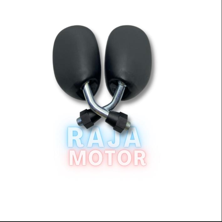 Spion Motor / Kaca Spion Oval Motor Honda yamaha Mini Kecil tanggung Motor Vario Supra Beat Universa