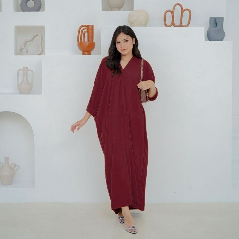 Kaftan Crinkle Airflow Gamis Kaftan