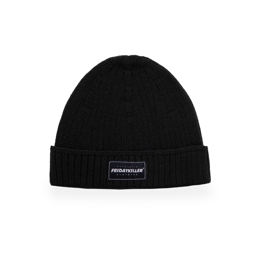 TOPI KUPLUK / BEANIE FRIDAY KILLER | GLASGOW BLACK