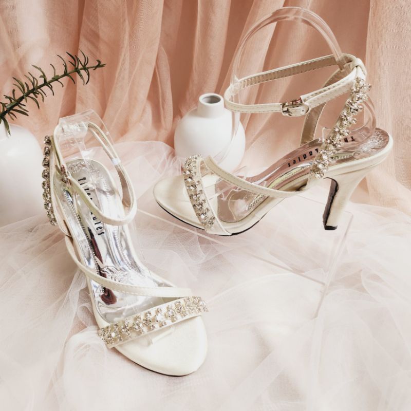 Silvy High Heel 9cm | Sendal wanita | Permata Best Quality