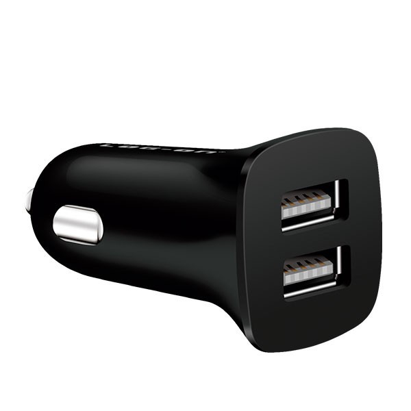 SAVER MOBIL LOG ON LO-SV33 POWERDRIVE II 2.4A 2USB + KABEL USB MICRO - CAR CHARGER MOBIL