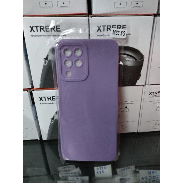 Softcase Samsung M33 5G Silikon Casing Selicon Case Macaron Pelindung Pro Camera