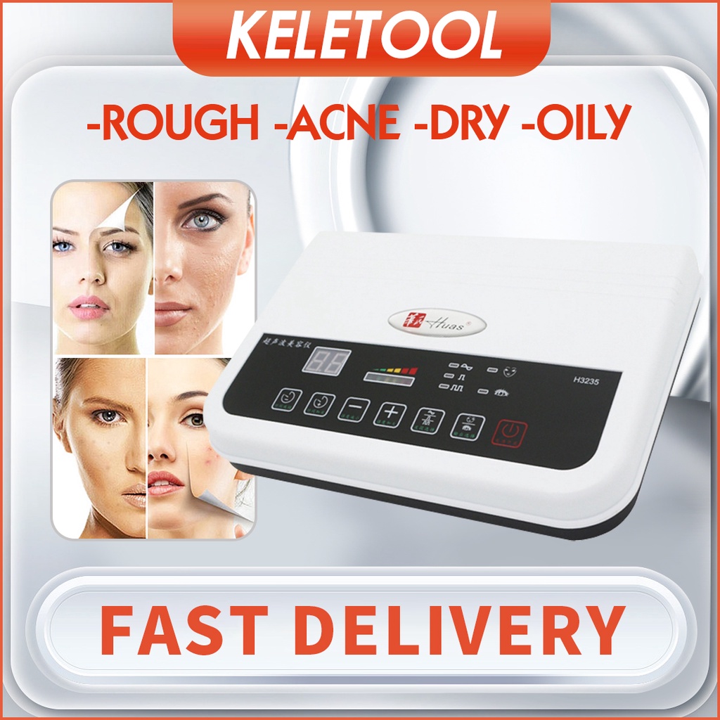 Alat Detox Wajah Ultrasound Mesin kecantikan ultrasonik Alat perawatan kulit Alat pijat ultrasonik u