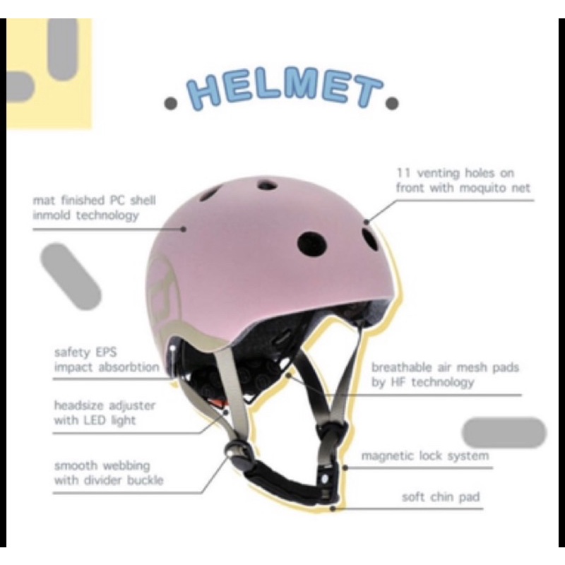 Scoot And Ride Helmet - Helm Skuter Anak Scoot&amp;Ride