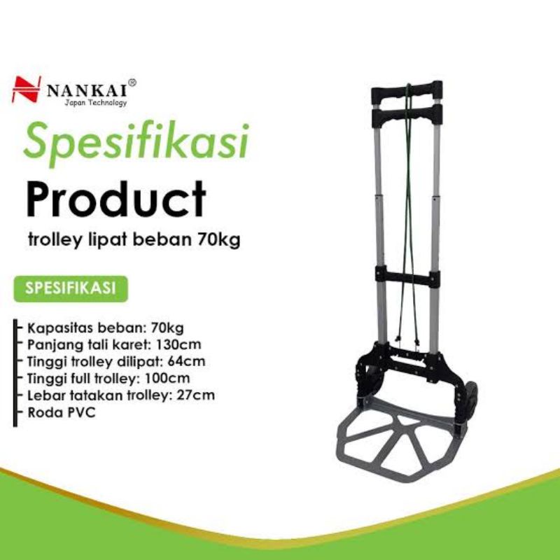 Trolley / Troli Lipat serbaguna/ pengangkut barang