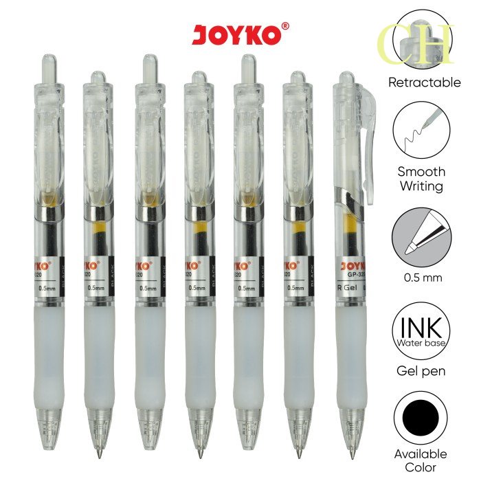 

Gel Pen Pulpen Pena Joyko GP-320 R Gel 0.5 mm