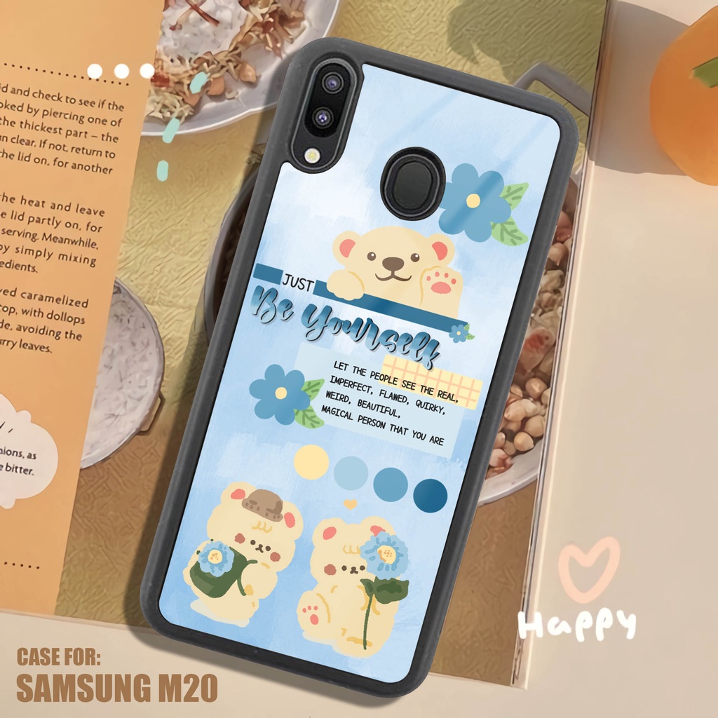 Case SAMSUNG M20 CASING SAMSUNG M20 [CEKA] Booming case hp kondom hp case custom case casing case ae