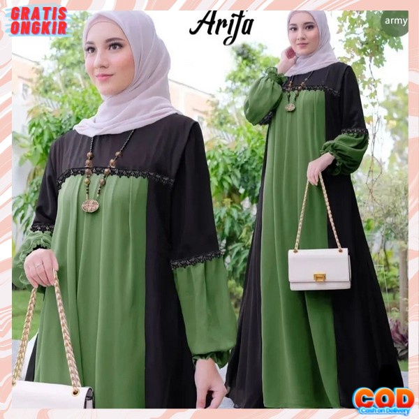 Baju Murah Buju Dres Bju Wanita Bju Cewek Kekinian Gmis Wnta Gamis Terbaru Dress Muslimah Syari Cod 