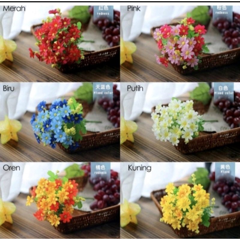 Bunga artificial Krisan/Bunga Krisan palsu