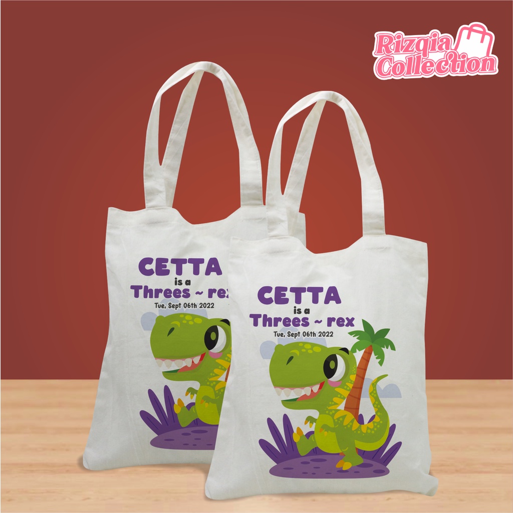 TOTEBAG BLACU TEMA DINO