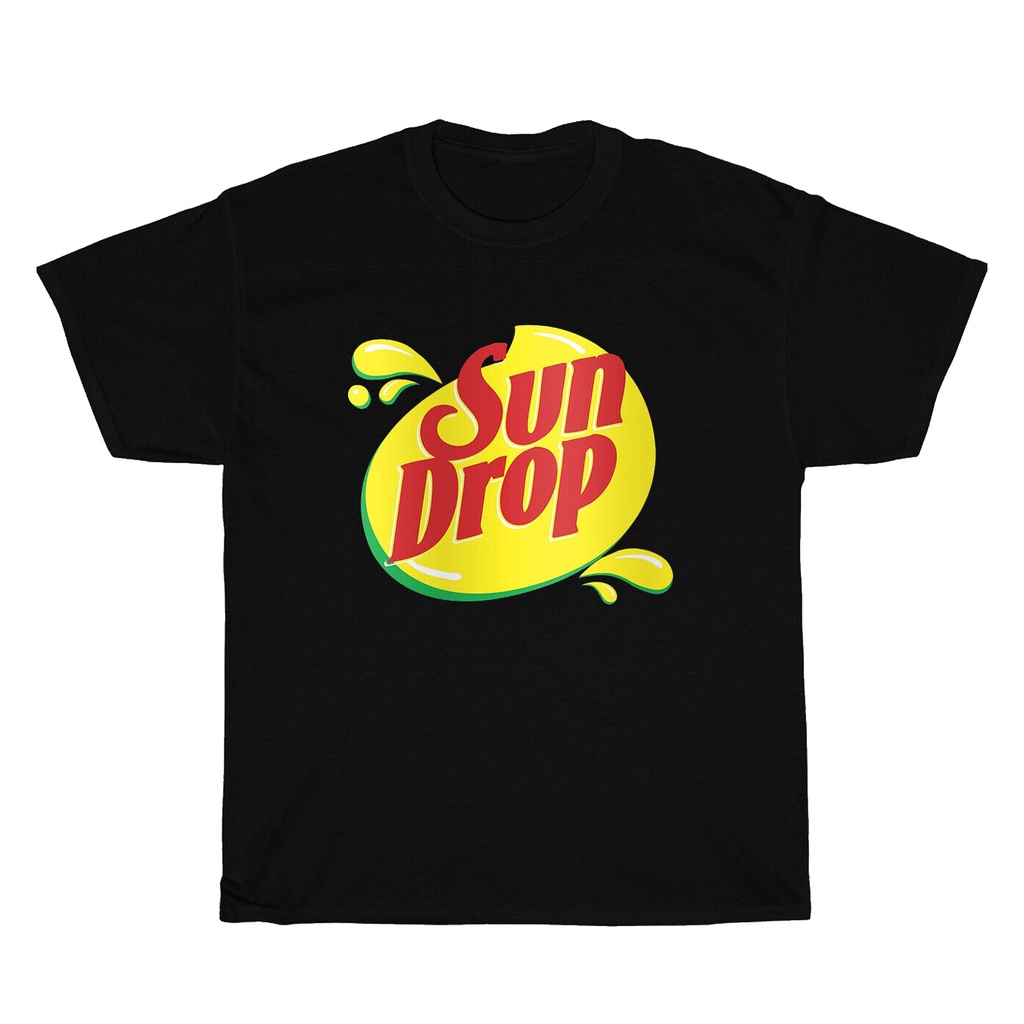 Kaos Sun Drop Soda Logo Tshirt 100% Cotton