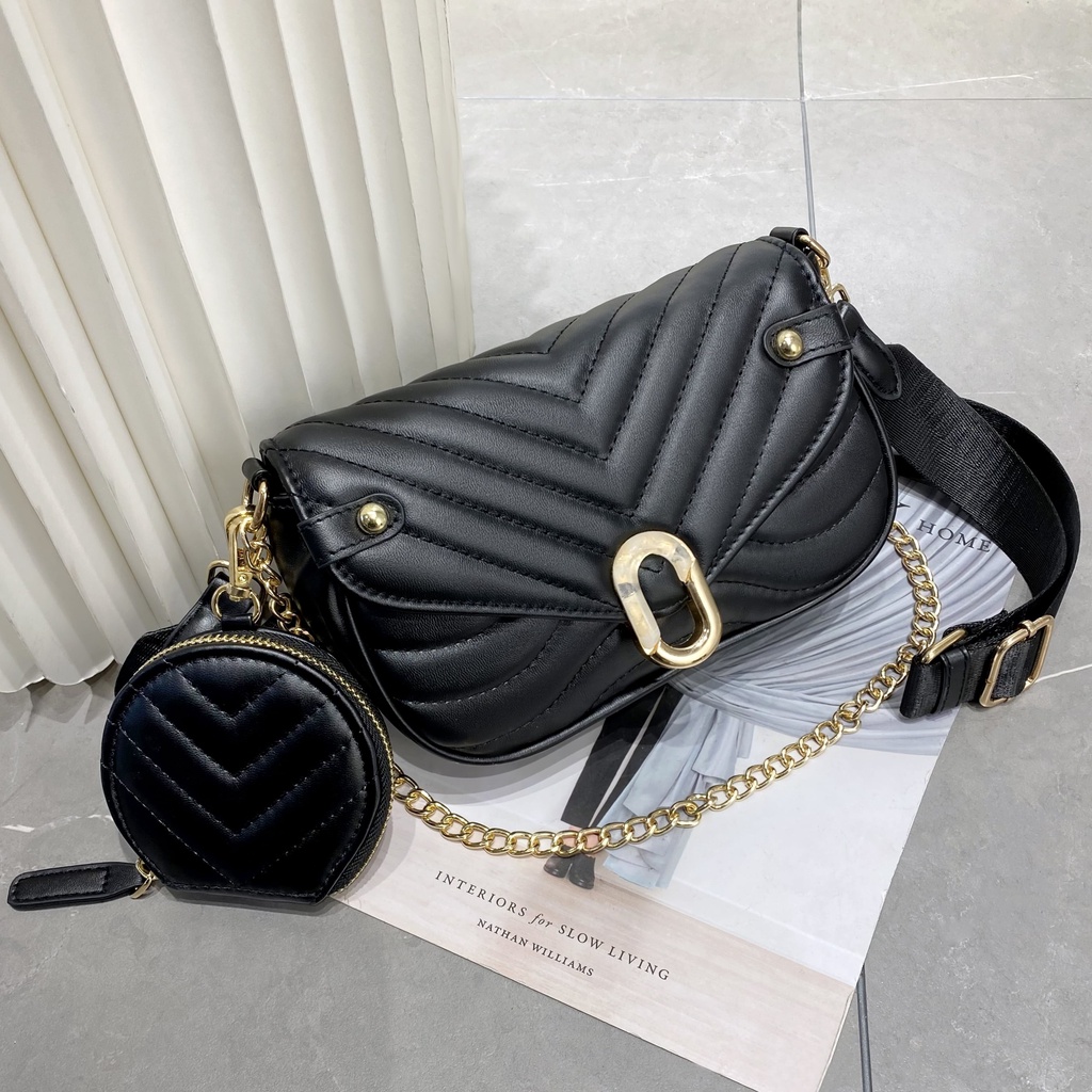 2377, tas selempang wanita import fashion tas slingbag wanita new model terbaru terkiniina cantik best seller