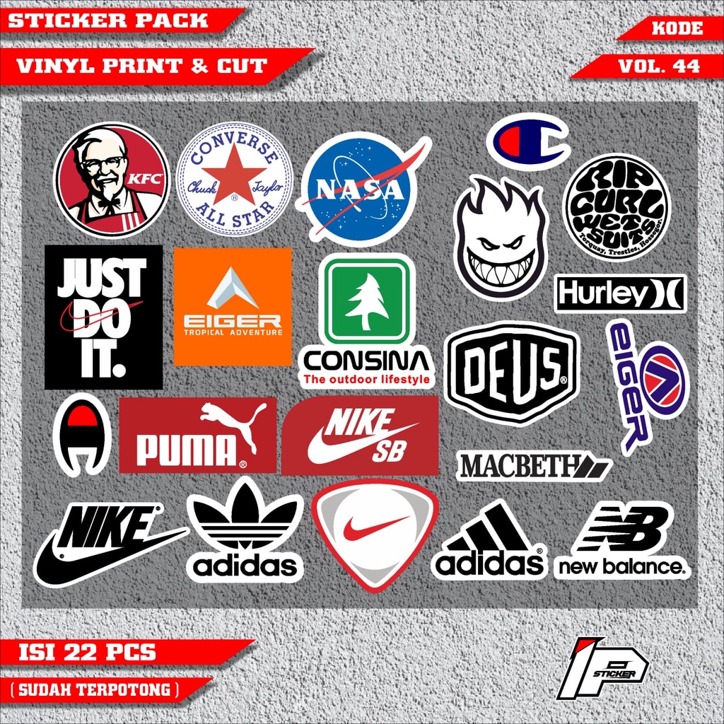 (COD) STICKER PACK DISTRO CUTTING sticker motor variasi Racing terbaru STICKER PACK DISTRO CUTTING d