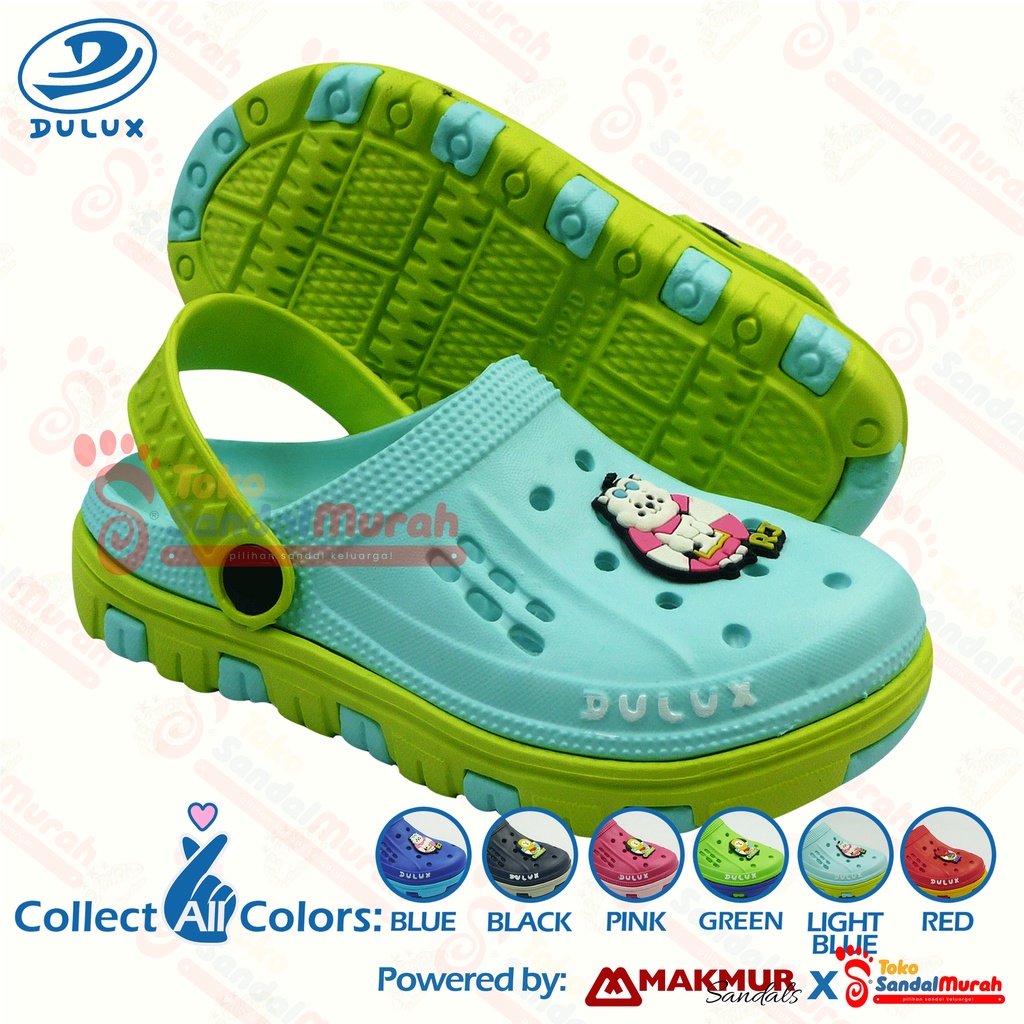 Toko Sendal Murah - Sandal Anak Baim Uk 25-30/ Sandal Anak Tali Belakang/ Sandal Anak Cute / Sandal Anak Karakter/ Sandal Anak Bahan Karet / Sandal Anak Bermain/ [Toko Sendal Murah Kids M 202 D BT]