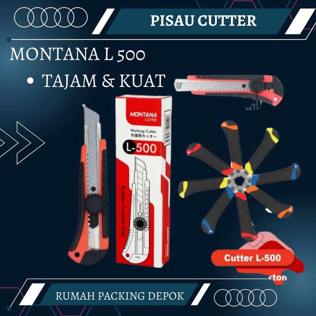 

Pisau Cutter Montana L 500