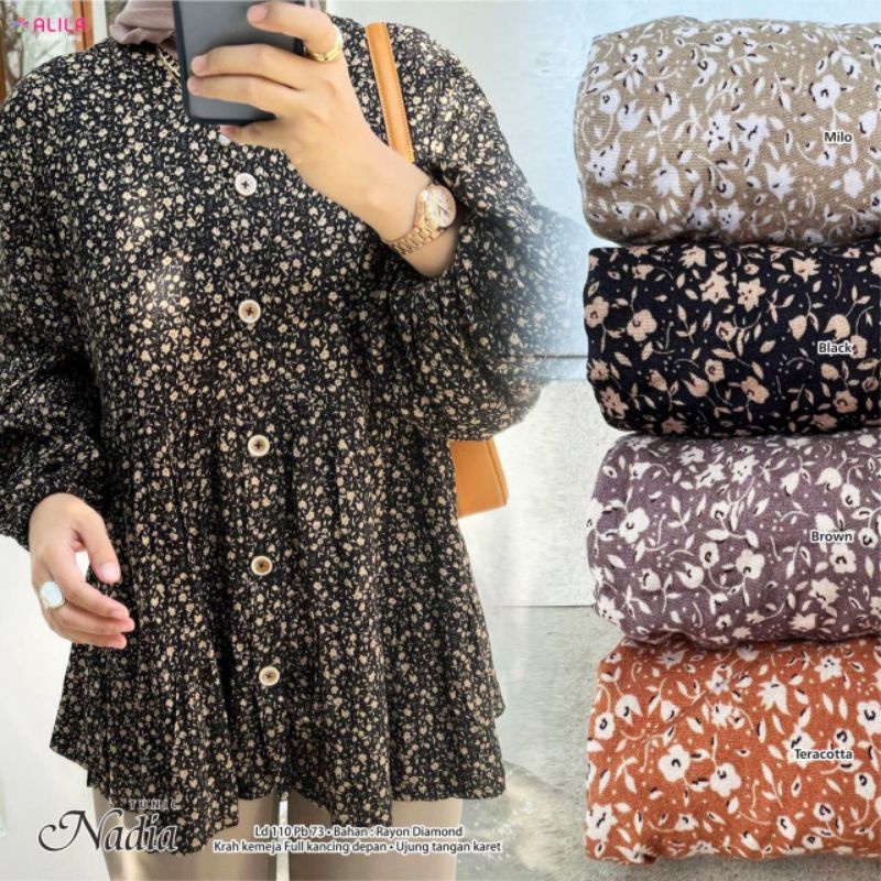 NADIA TUNIK LD 110 RAYON DIAMON MOTIF BY ALILA