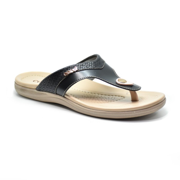 Carvil VIANI 01 L Sandal Wanita BLACK_A108