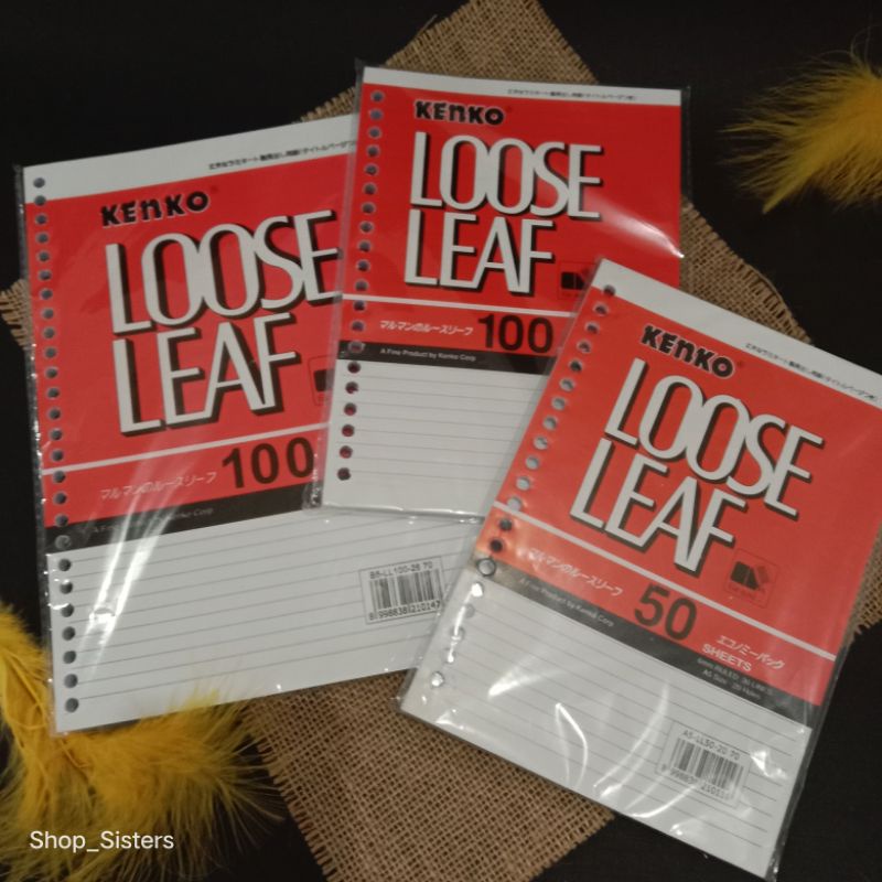 

Kenko Loose Leaf A5 & B5