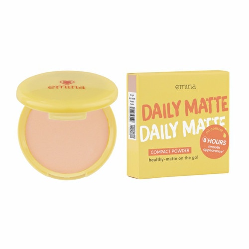 MFI - EMINA DAILY MATTE COMPACT POWDER 11 GR/02 NATURAL