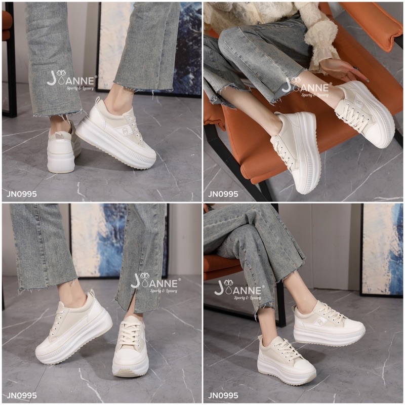 RESTOCK! [ORIGINAL] JOANNE Highsole Sneakers Shoes Sepatu Wanita #JN0995