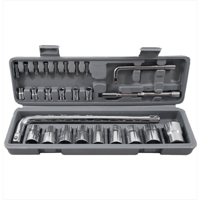 TORA Socket Set 27 Pcs - Socket Wrench Set