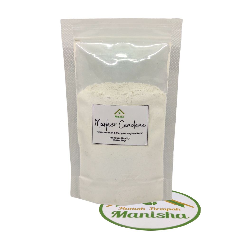 Masker Cendana Rumah Rempah Manisha Solo 50gr