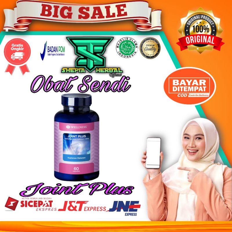 Wellness JOINT PLUS 100% Asli Original improved joint formula glucosamine sulfate