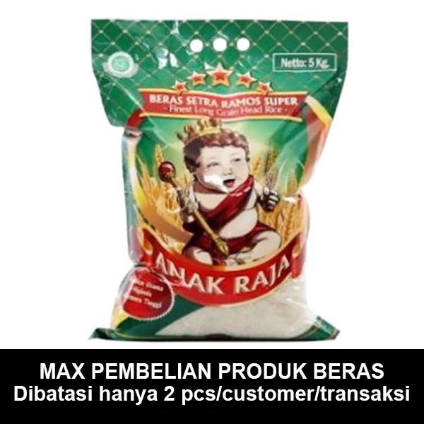 

BERAS ANAK RAJA LONG GRAIN 5 kg