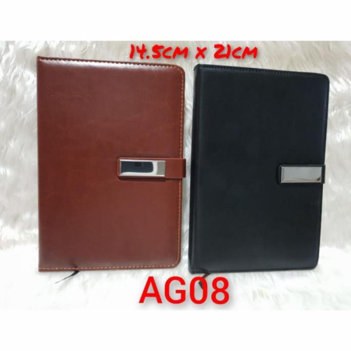 

AG 08 Agenda Kulit A5 | Buku Catatan | Notebook Kulit Exclusive