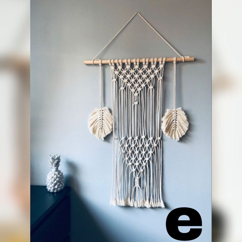 Hiasan Dinding Macrame Aesthetic Part 3