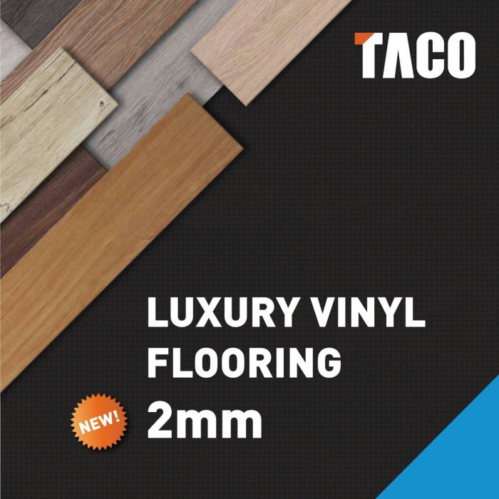Lantai Vinyl Taco 2 Mm