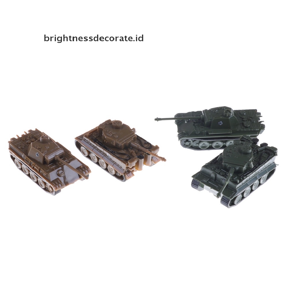 [Birth] Meja Pasir 4D Plastik Tiger s Mainan1: 144perang Dunia II Germany Panther [ID]