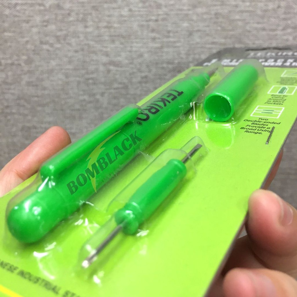 Obeng Mini Set 4 in 1 Tekiro Obeng Tipe Pen Kacamata Jam Tangan Laptop Komputer Elektronik