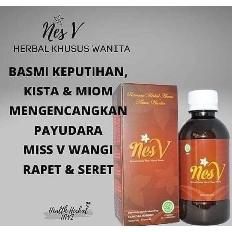 

nes v, ramuan madu herbal khusus wanita. nes-v, nesv