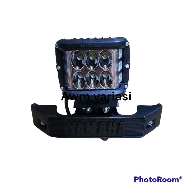 paket super ganteng rx king style lampu 6 led jumbo plus breket kumis