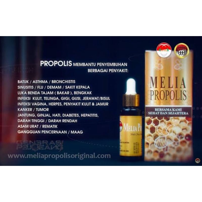 Obat Alami Propolis Melia