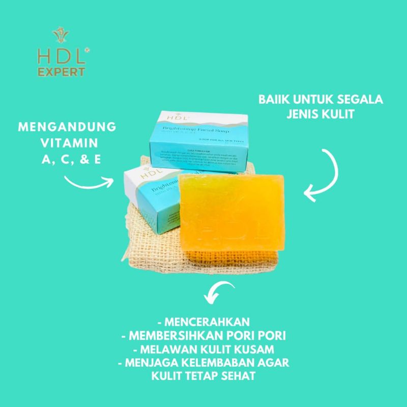 HDL EXPERT FACIAL BRIGHTENING SOAP