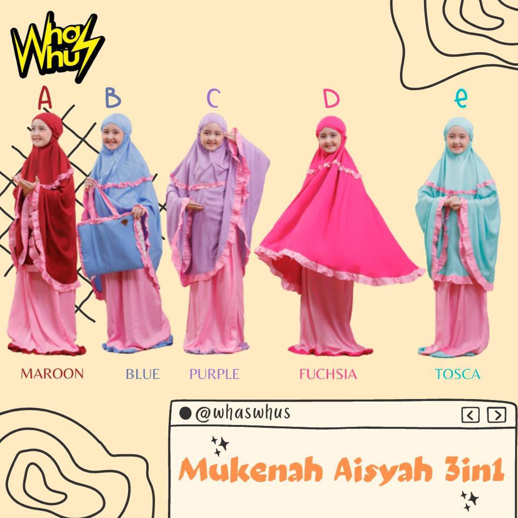 Mukena Aisyah by Whazwhuz