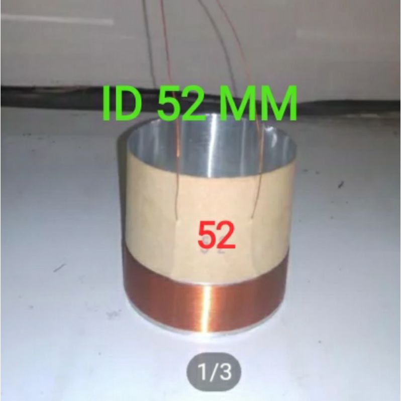 spul spol spoel voice speaker diameter 52 mm