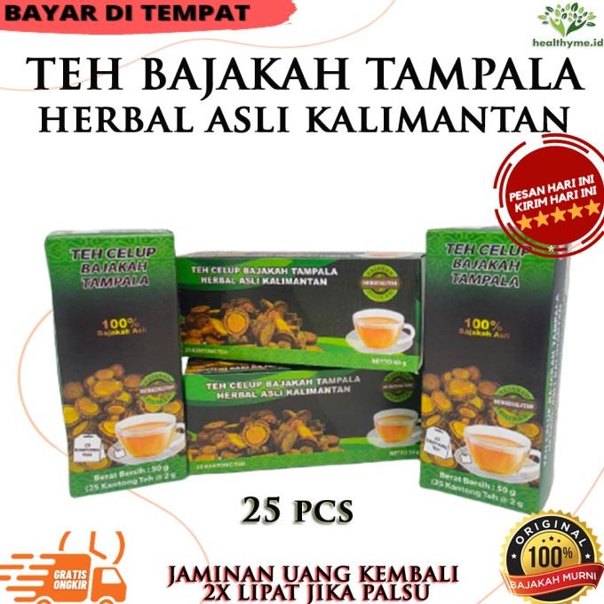 Teh Bajakah Tampala Tunggal Super Herbal Asli Kalimantan25 Pcs Koh481