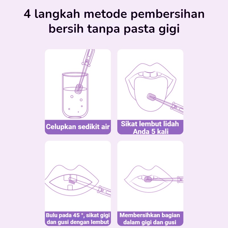 【COD】 BPA Free Sikat Gigi Dan Lidah Bayi Silikon 0-18 Bulan Plus Gelas Sikat Gigi Bayi Sikat Lidah Bayi 2 In 1 Perawatan Mulut Bayi Sikat Gigi Silikon Bebas BPA Sikat Lidah Bayi