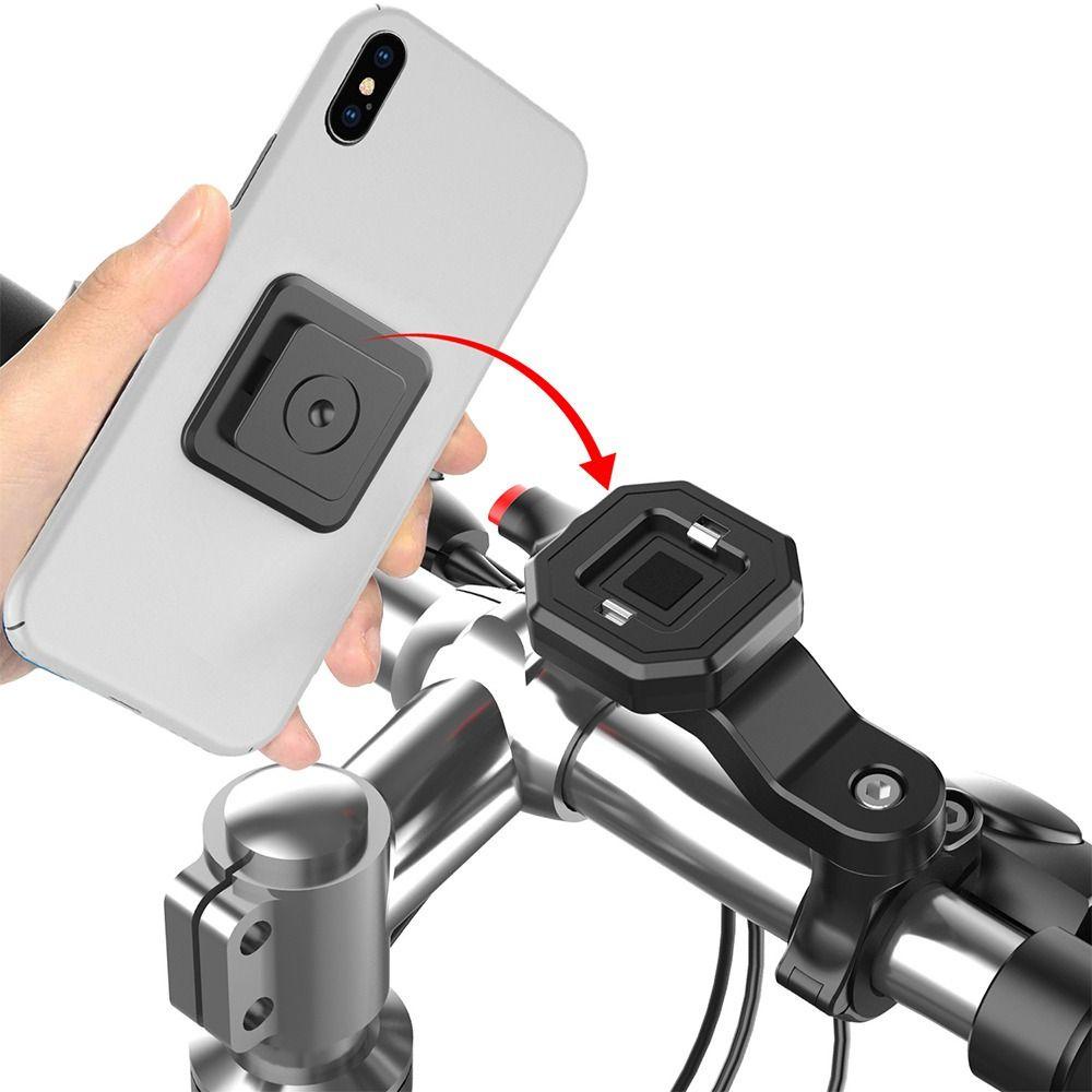 TOP Phone Holder Sepeda Navigasi Quad Lock Stang Sepeda Motor