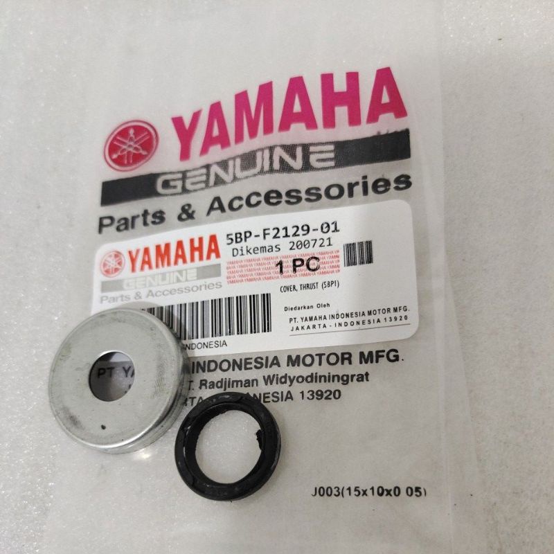 Cover thrust penutup Tutup bos fork swing Arm Yamaha Byson New FI - Scorpio - Vixion new ORIGINAL