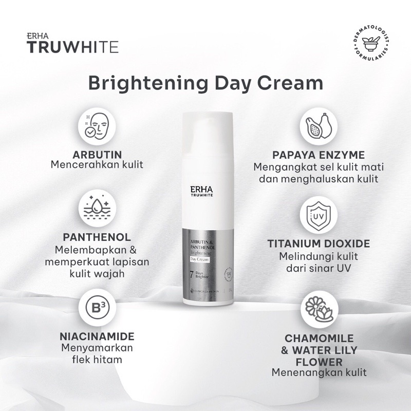 Erha Truwhite Brightening day cream