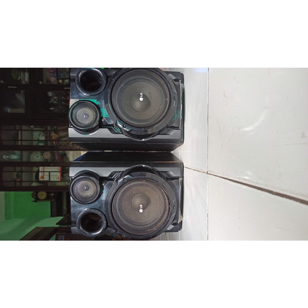 Speaker/salon compo LG MDD64 sepasang suara mantabs..