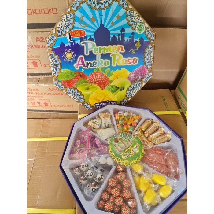 

✨READY✨ -Paket Hampers Aneka Manisan Permen Coklat Buah Kurma Idul Fitri - PERMEN JELLY- 1.1.23