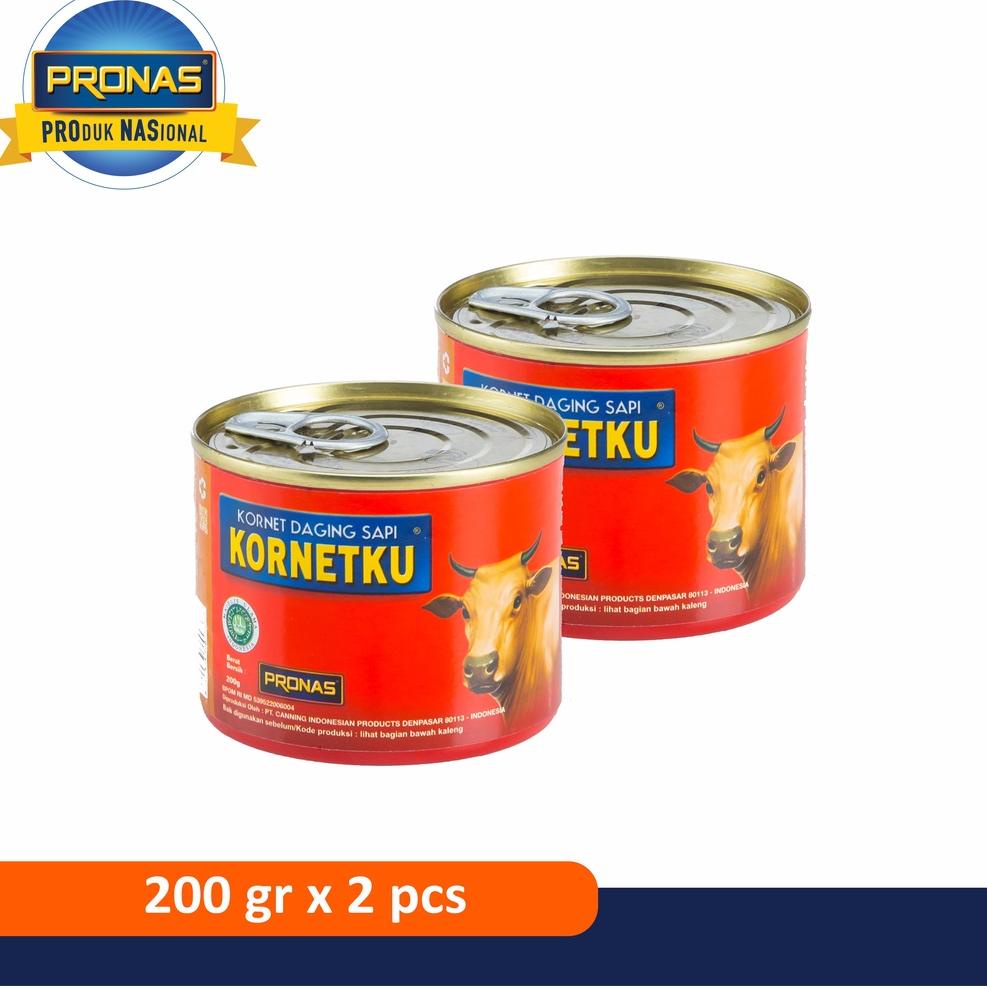 

5.5 Terlaris KORNETKU Kornet Sapi 200 g Bundling 2 pcs